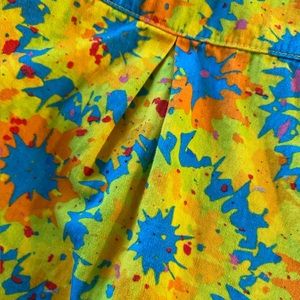 Fitwarm Tie Dye Button down